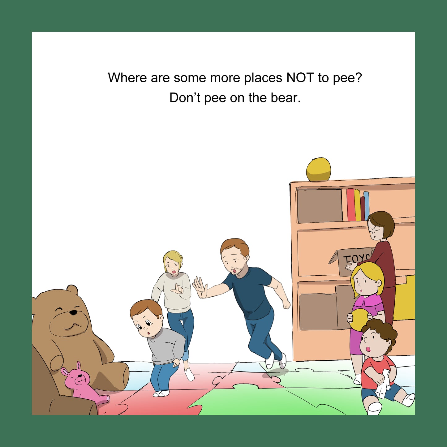 The Place Not to Pee - Paperback