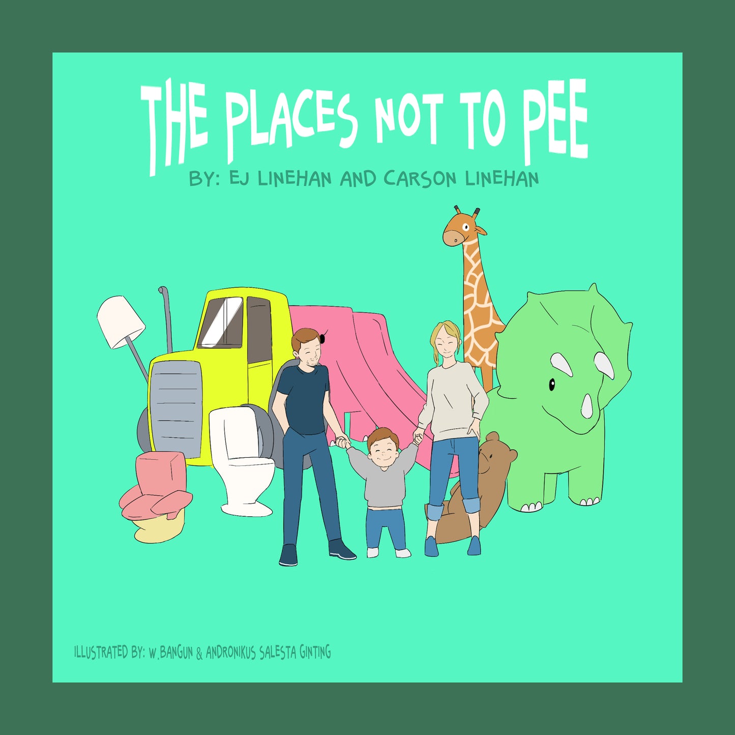 The Places Not to Pee - Kindle Edition